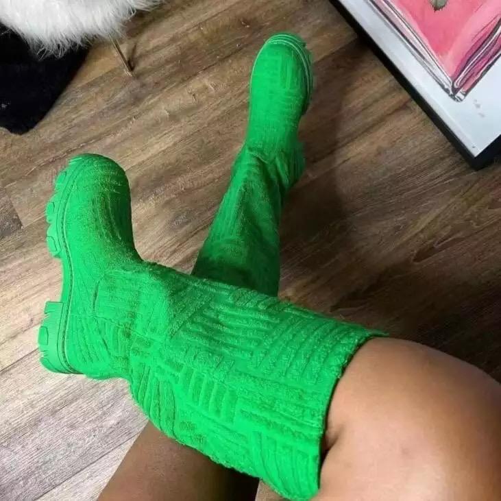 מגף גבוה מגבת ספיר