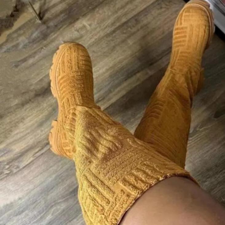 מגף גבוה מגבת ספיר