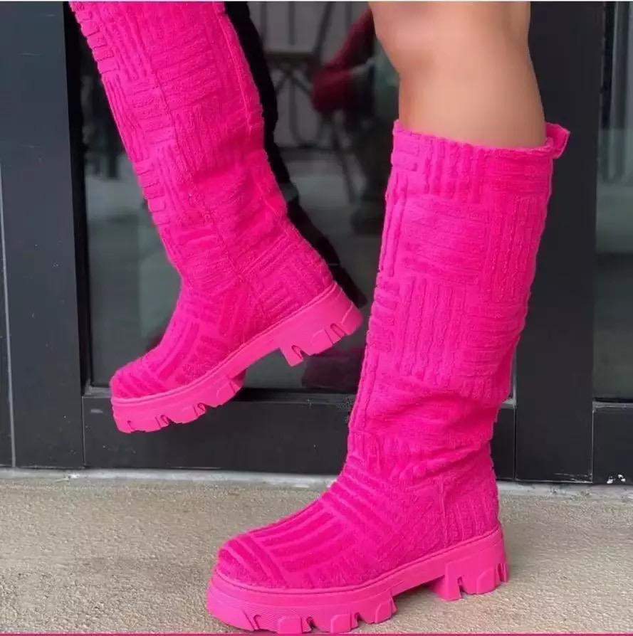 מגף גבוה מגבת ספיר